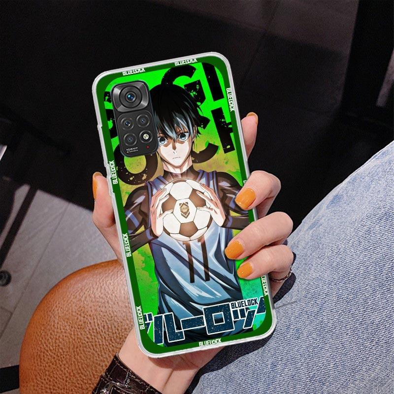 Blue Lock Anime Phone Case For Xiaomi Redmi Note 15 14 13 12S 12 11 Pro Plus 14S 11S 11E 10 10S 11T 5G Personalized Cover Redmi
