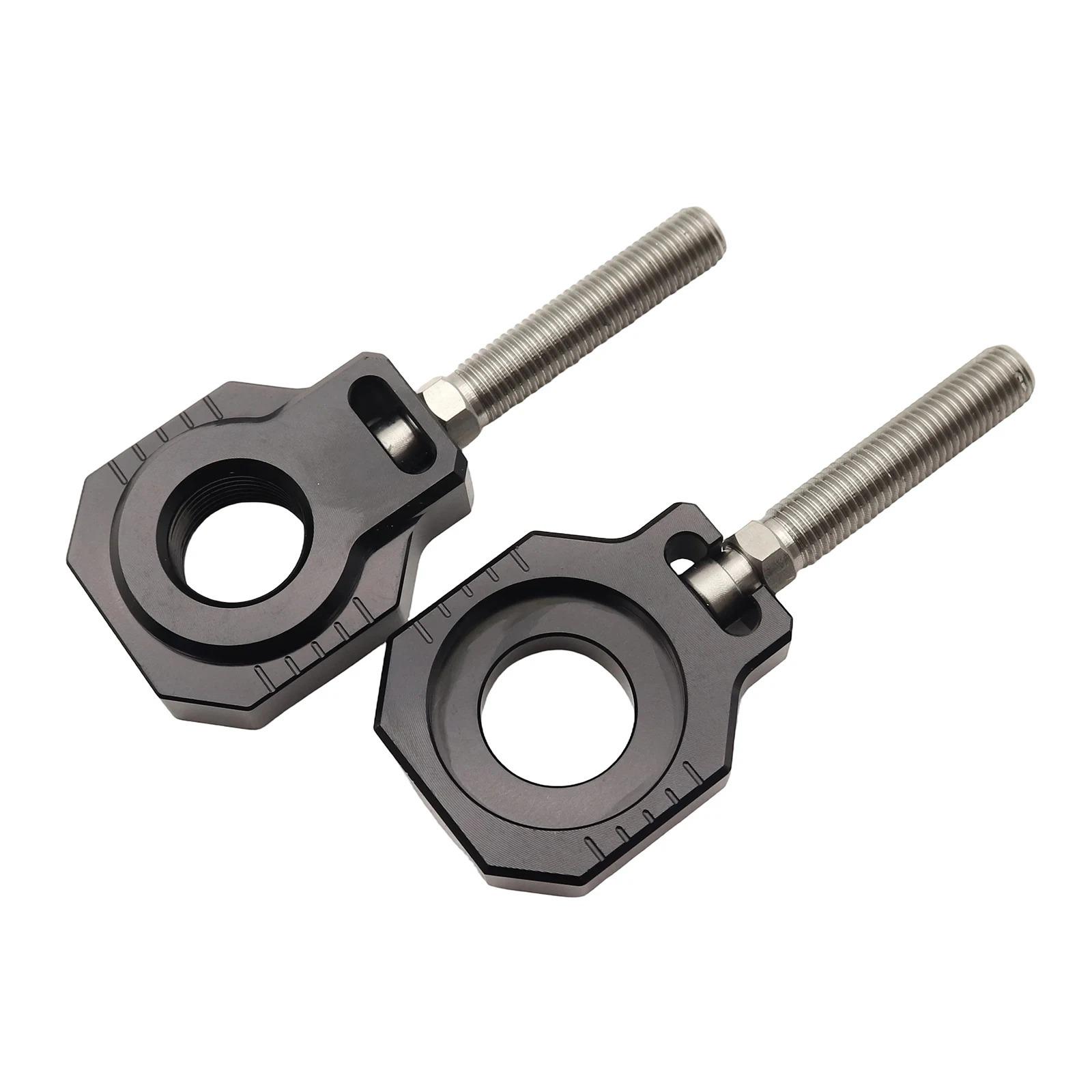

20mm CNC Rear Axle Sliders & Chain Adjuster for KTM 125-530 (2000-2023) чёрный