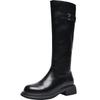 ZHR Women's Retro Western Thick-Sole Tall Knight Boots