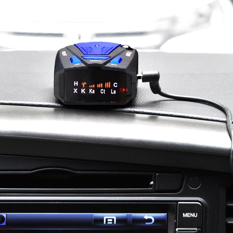 V7 Car Detector 360 Degree Detection Voice Alert Car Radar Detector for Car Speed Limited