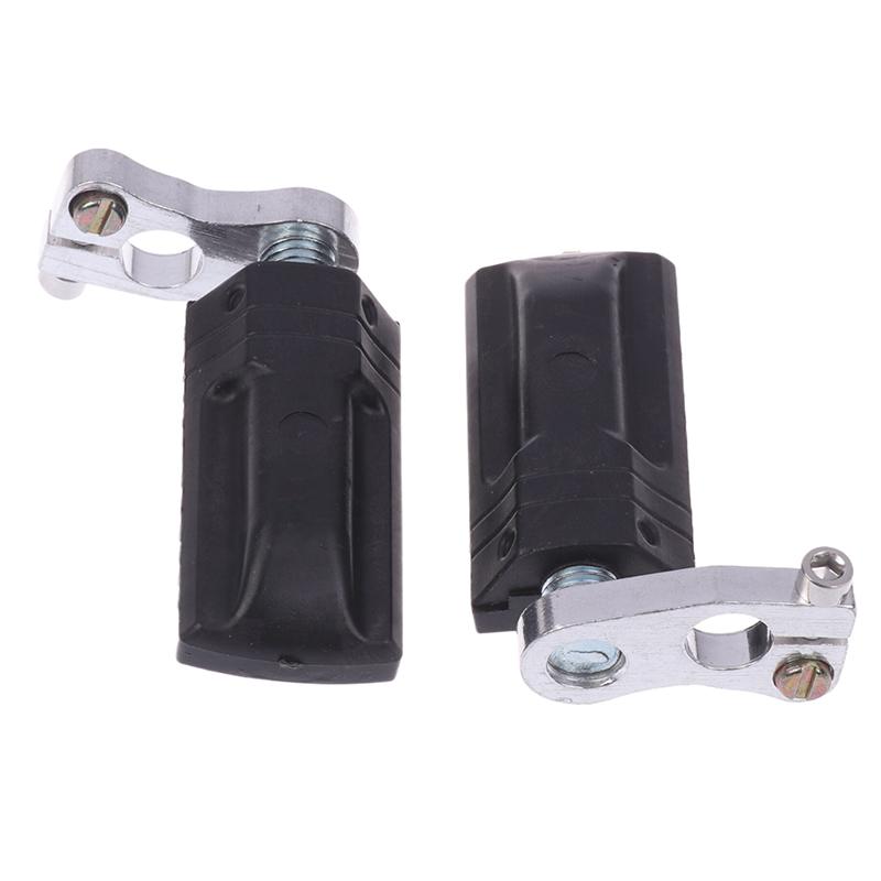 1 Pair Motorcycle Rear Foot Pegs Rests Pedals For 47Cc 49Cc Mini Pocket Bike Original Rear Footpegs Accessories