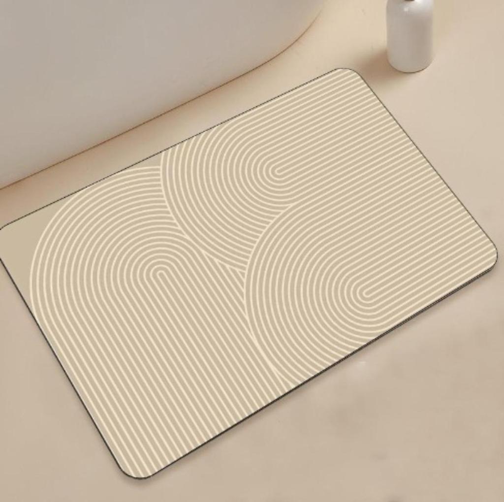 Potisk diatom Koupelna zahušťovací rohož Vana Protiskluzové koberce V umyvadle Vana Boční podlaha Koberec Sprcha Rohožka Rohožka Paměťová pěna 3D Pad