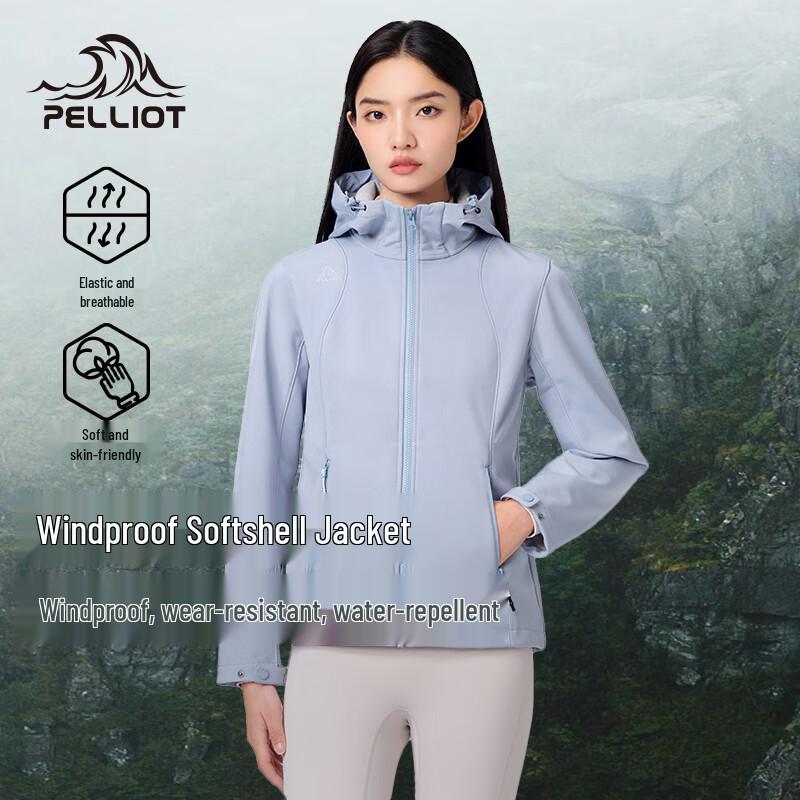 Pelliot Outdoor Windproof Warm Softshell Jacket S