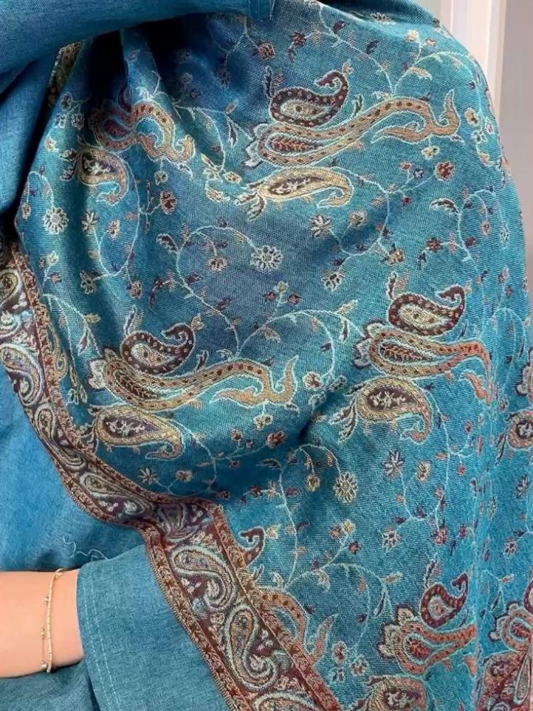 Pashmina Hijab Scarf Long Luxury  Cashmere Shawl Female Foulard Soft Turban Head Wraps For Women Headband Turbans For Women