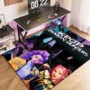 1pc K-Pop Devil Hunter Sweeps the Globe Carpet Rug for Living Room Bedroom Home Sofa Decoration,Kids play Non-slip Floor Mat
