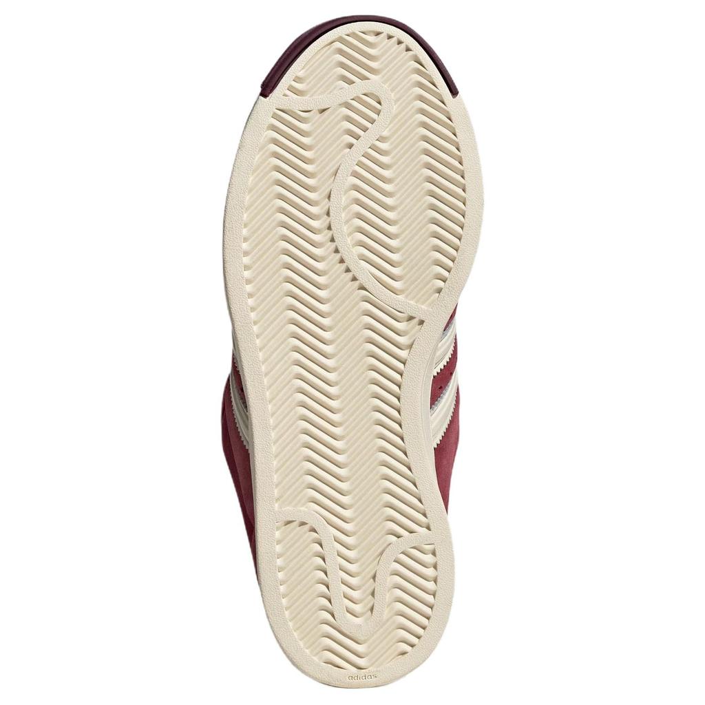 adidas Originals Superstar 2 Bequeme Klassische Sneaker Damen Sneaker Dunkelrot Creme KI3563