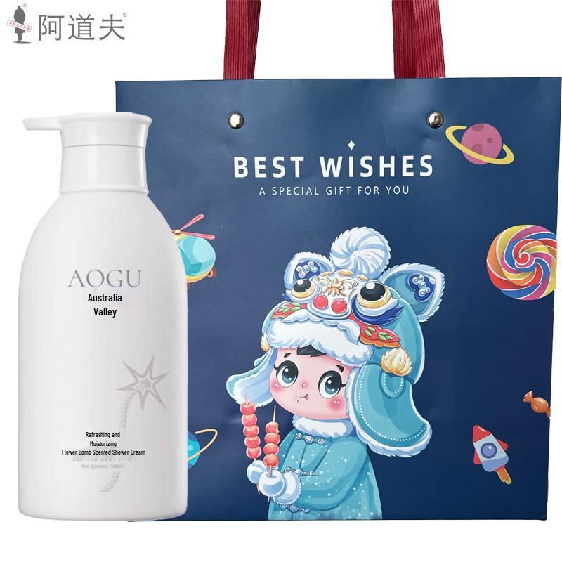 Гель для душа Adolph Aogu с цветочным ароматом