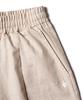 GAKKAI UNIONS Linen Single-Pleat Short Pants Beige