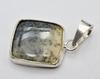 925 Sterling Silver Necklace Natural Dendrite Opal Pendant - Unique Gemstone