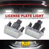 2Pcs LED License Number Plate Light Lamp For Toyota Camry Hybrid Corolla Prius C Yaris Avalon Ractis Verso Avensis Highlander