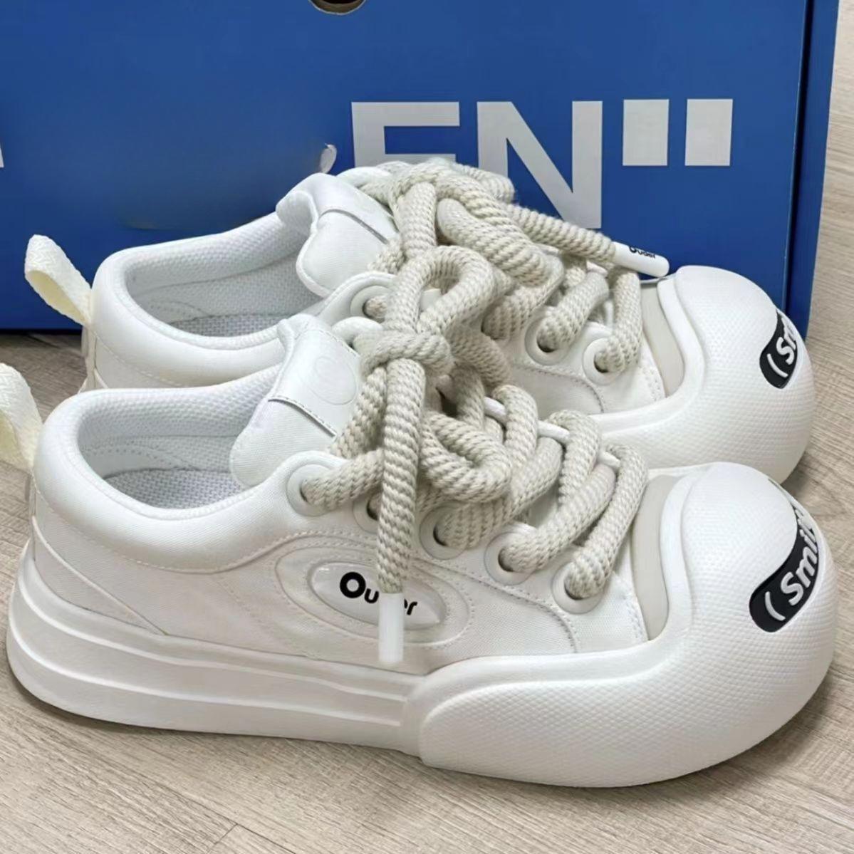 

Женская вулканизированная обувь, новые роскошные дизайнерские спортивные туфли на платформе со шнуровкой, удобная повседневная обувь для отдыха на открытом воздухе, женская обувь 40 белый