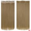 5Clips In Hair Synthetic Long Straight Hair Extensions Natural Hairpiece For Women Cosplay Party Wear
