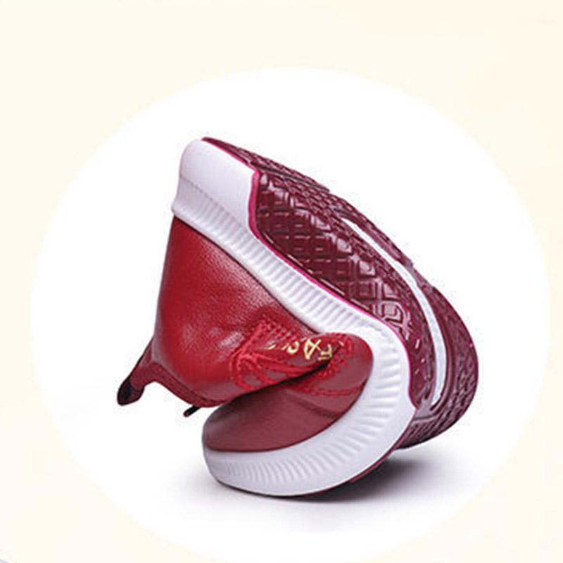 Женская зимняя бархатная хлопковая обувь для мам — фото 7