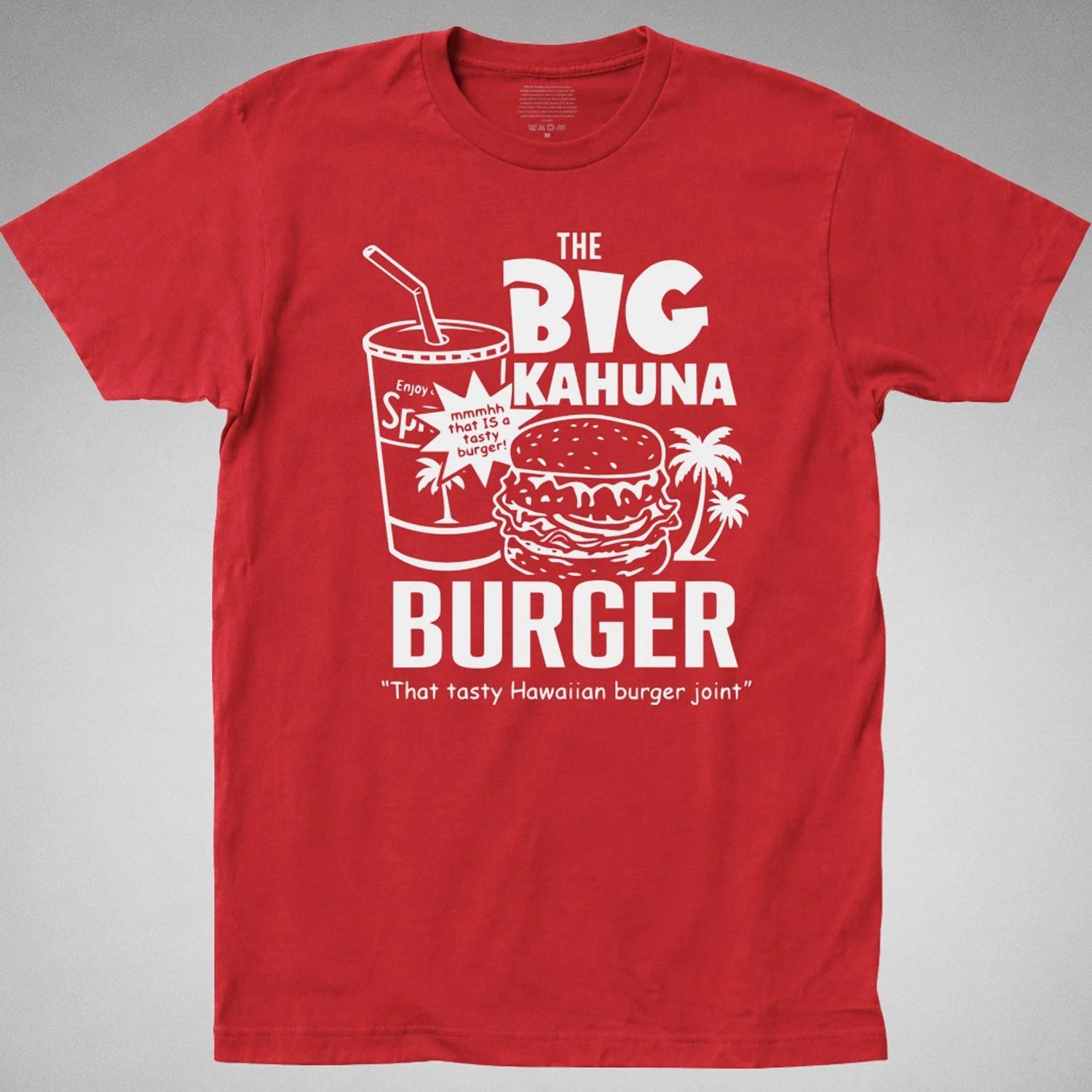 Big Kahuna Burger T-Shirt Hawaiian Pulp Fiction royale Logo tarantino movie 90s L