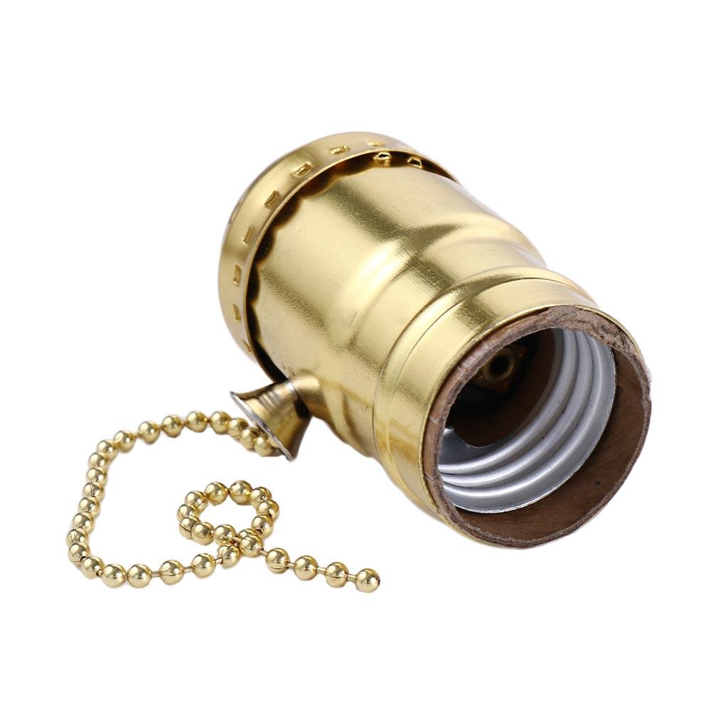 Screw Bulbs Edison E26/E27 Aluminum Shell Accessories Lamp Bases Socket Holder No Switch Lighting