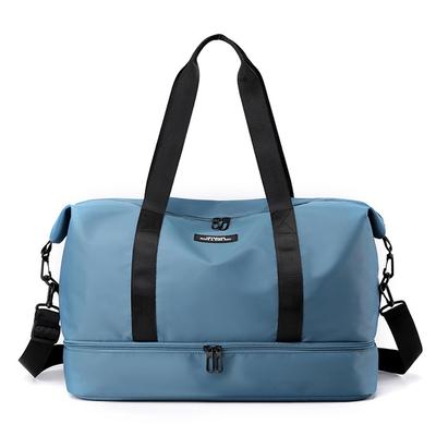 Ganve Boston Bag for Men and Large Capacity Shoe Day Gym Drum Hospital Blue Women, 40L, 4-Way Design, Stylish, Golf, Baseball, Sports, Storage,