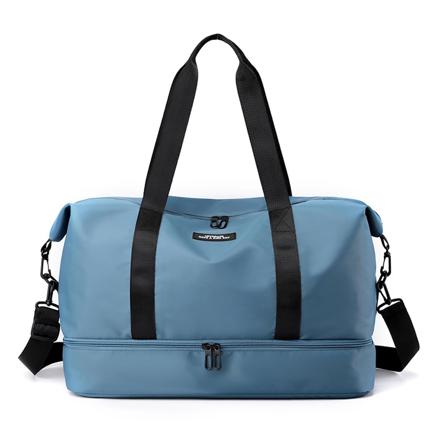 

Сумка Ganve Boston для чоловіків і жінок, великої місткості, для взуття, для спортзалу, дорожня, синя, 40 л, дизайн 4-в-1, стильна, для гольфу, бейсболу, спорту, для зберігання,