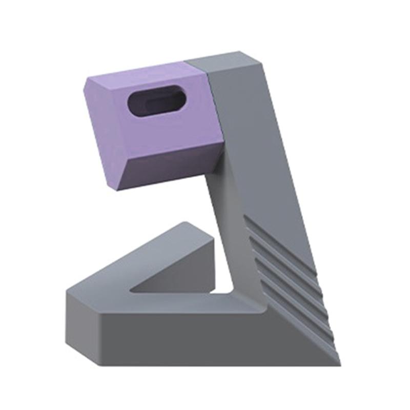 

Charging Dock Desktop Smartwatch Organizers for Band 9 8 Silicone Charging Station (Charging Cable NOT Include) сірий колір/фіолетовий