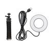9CM/3.5IN Ring Light for Laptop 3Colored Circle Lamp with Desktop Tripod 3200K6000K 10 Adjustable