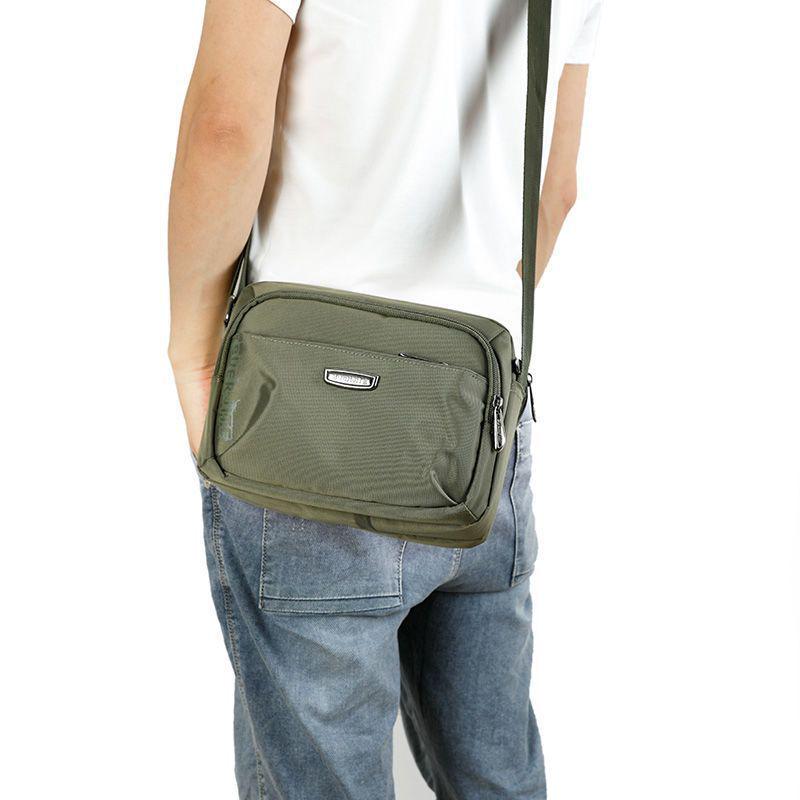 Herren 2025 Trend Oxford Stoff Umhängetasche Lässig Kleiner Rucksack Canvas Tasche
