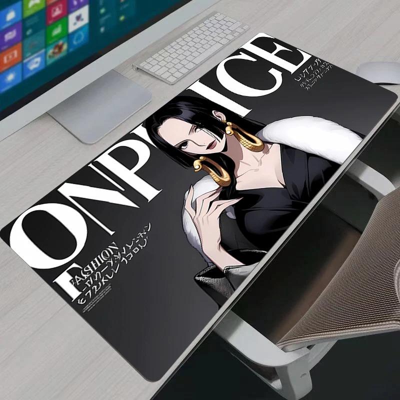 One Piece BoaHancock Anime Mouse Pad HD Print Computer Gamer Locking Edge Mousepad XXL Keyboard PC Mice Mats Pad for LOL Csgo