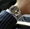 OLEVS Men's Watch - Men's Wristwatch - Business Watch for Men - Brand Name - Metal Band - Stainless Steel Band - Analog Display - Stylish - Casual