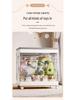 Three-Second Foldable Storage Box with Lid – Large Capacity Organizer for Toys, Clothes, and Snacks In Living Room or Bedroom