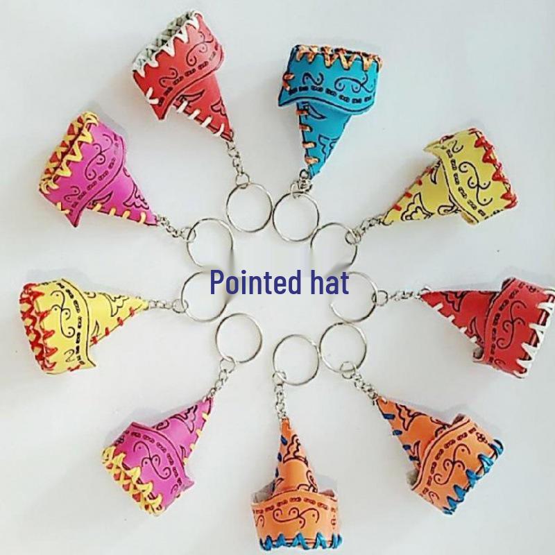 Mongolian Yurt Souvenir Keychain Pendant