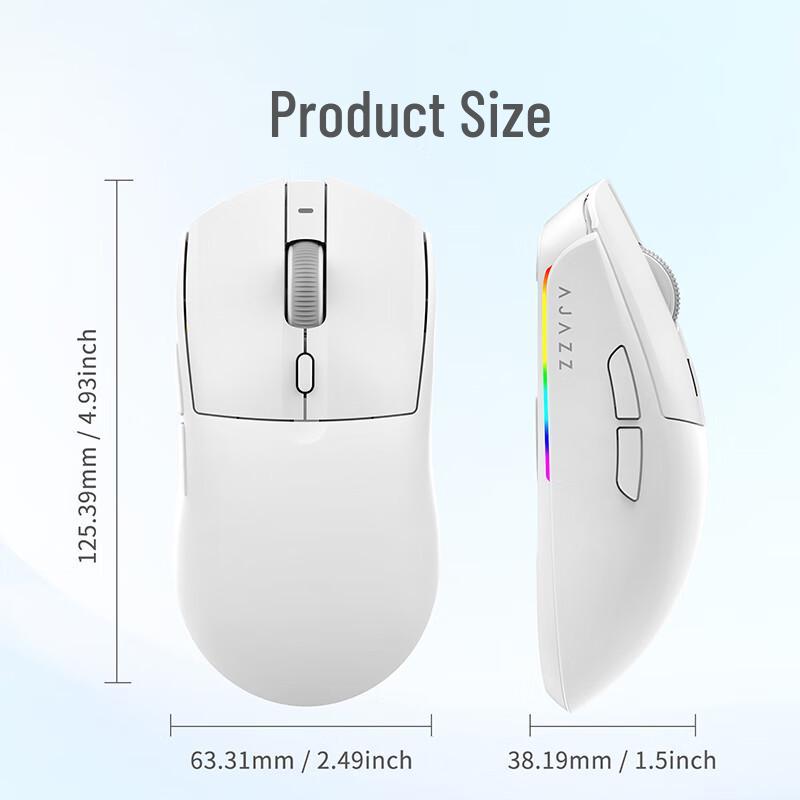 AJAZZ AJ139V2MC Tri-Mode Lightweight Gaming Mouse