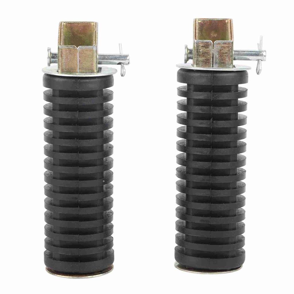 Pair of Motorcycle Motorbike Footrest Foot Peg Pedals for Honda CB125S CB100 CG125