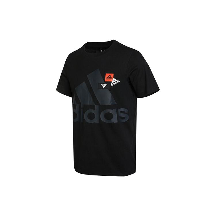 

New Adidas T Shirts Men Black HN9043 S