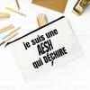 Merci AESH Printed Makeup Bag Travel Toiletry Organizer Female Neceser Cosmetic Pouch  School Pencil Bags Best Gifts for AESH