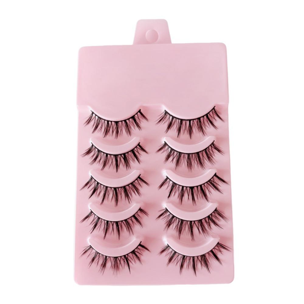 5/10 Pairs Soft False Eyelash Extension Dramatic Mink Eyelashes Beauty Faux Cils  Eyelash Extension