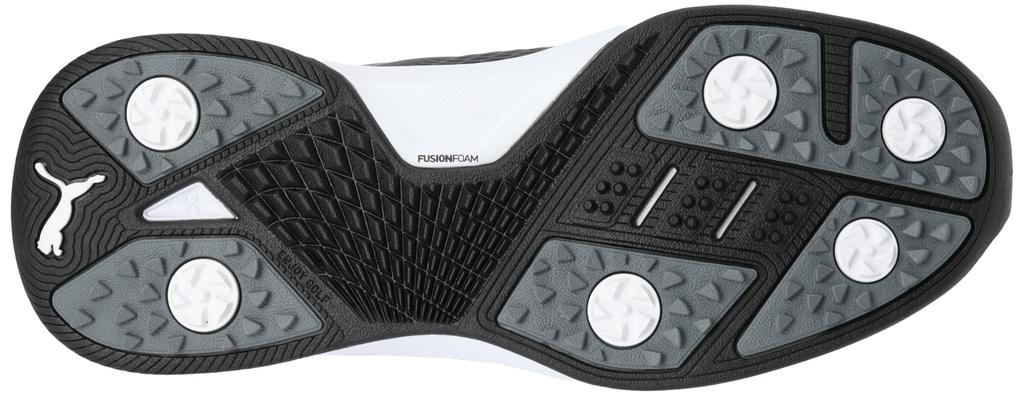 Spikeless Golf Shoes Grip Fusion Flex GOLF Puma Gray cm [PUMA] Disc/379211/PUMA Men's Black/Slate 30.0