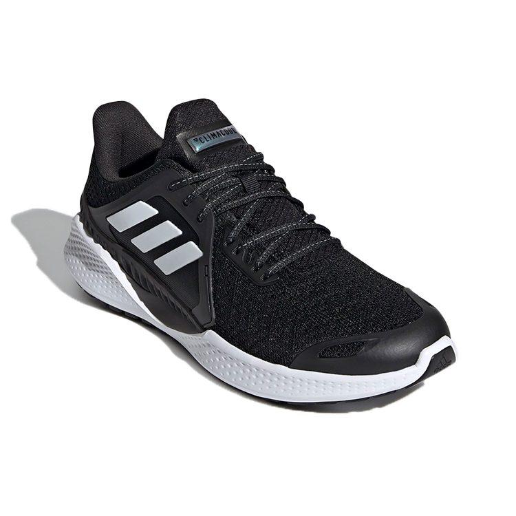 adidas Climacool Vent Fabric Thermal Low Top Casual City Commuting Running Shoes Unisex Black White FW1222