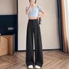 Suit Pants for Women Spring High Waist Loose Drooping Trousers for Women Casual Wide-leg Pants for Women Spring Casual Pants for Women Spring