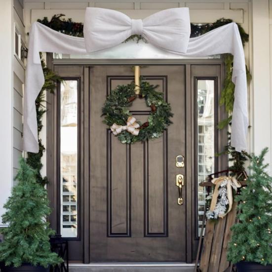 Giant Bow Decoration 20 x 70 Inch Big Velvet Bow for