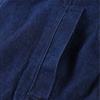 Patchwork Gestreifte Jacke Weitbeinige Hose Set Damen Stehkragen Reißverschluss Locker Jeansjacke Kordelzug Hose Zweiteiliges Set Schlichtes Lässiges Hosen-Set