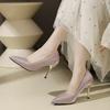 Pointed Toe 2026 Summer New Heightened Bridesmaid Bridal Shoes Stiletto Temperament High Heels