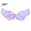 Lightweight Swan Wings for Adults Angel Feather Kids, Colorful Wing Costume Accessory Comfortable Masquerade with Elastic Strap Halloween Party,