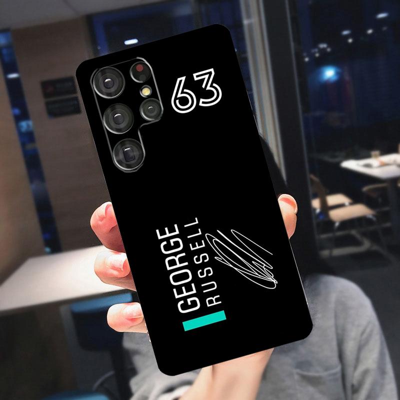 George Russell Case For Samsung Galaxy S20 FE S21 S22 S23 Ultra S22 Plus S8 S9 S10 Note 10 20 Ultra Cover