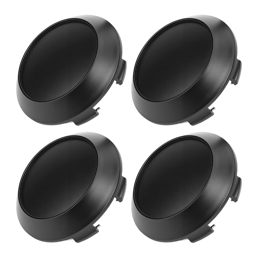 4pz Coprimozzi Centrali Ruota 102mm OD 94mm ID Resistente alla Ruggine Nero Copertura Mozzo Cerchione Veicolo Universale per Auto