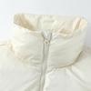 Puma Men Cream White Quilted Puffer Jacket Warm Casual Outerwear 687432-80