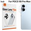 Für POCO X8 Pro Max 5G Glas IMAK Hochauflösende Integrierte Dünne Glaslinsenfolie