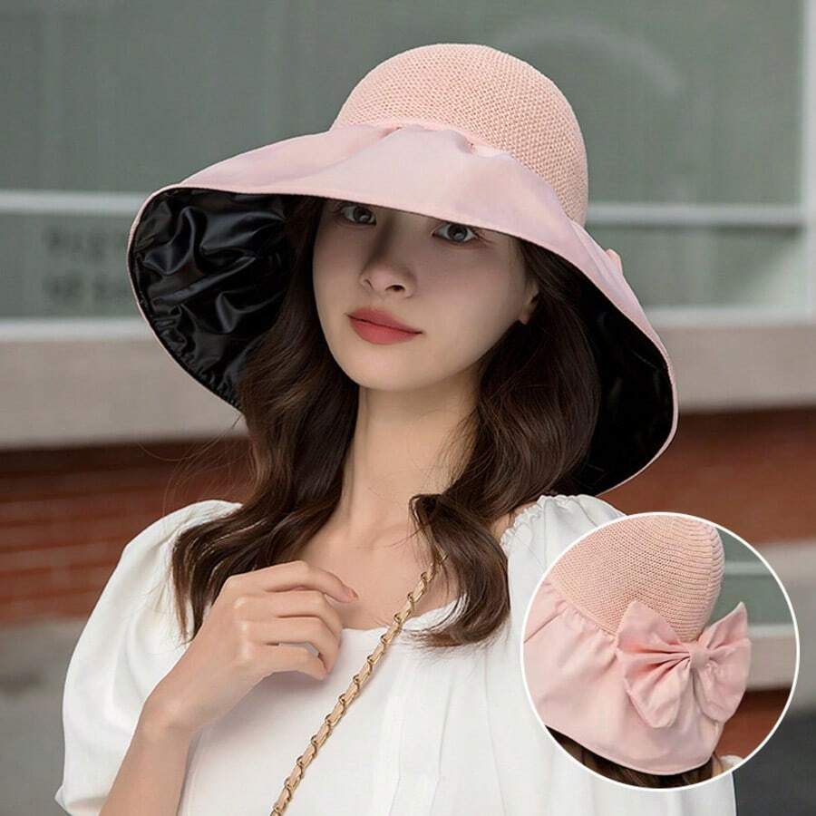 Wide Brim Sun Hat With Face And Neck Cover, UV Protection, Breathable, For Outdoor Travel Cycling Hiking