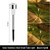 Outdoor Solar Powered LED Ground Tube Light