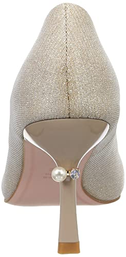 JILL STUART SHOE Women's Ring Motif Heel Pumps, Size 6465 GD, Size 24.5 Cm, E