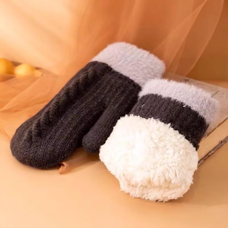 Korean Style Couple Winter Warm Gloves