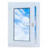 Fenster PVC Weiß 50X70 Links, Neu 500X700 Mm Dreh-Kipp-Fenster Zweifachverglasung