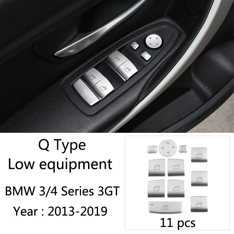 For BMW 3 4 Series 3GT F30 F31 F32 F34 F36 316li Car Accessories Control Gear Shift Panel Decorative Strip Cover Trim Sticker
